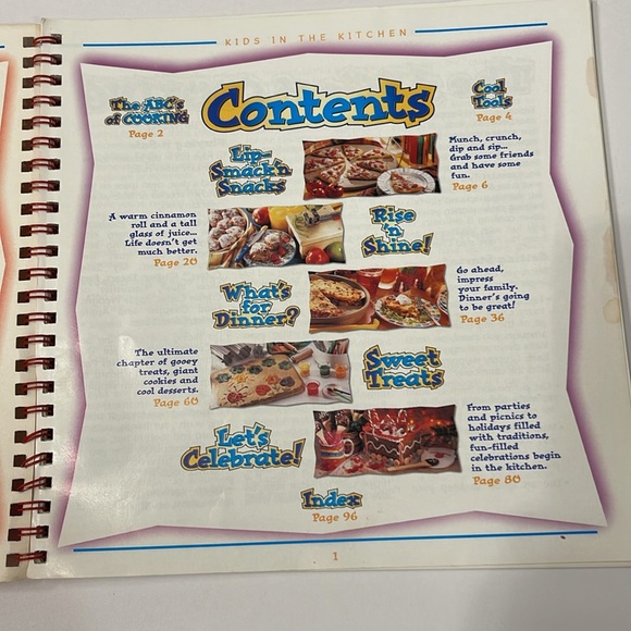 The Pampered Chef Kids In The Kitchen Cookbook - Picture 3 of 9